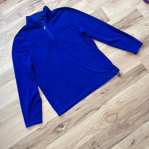 RLX Ralph Lauren Sport Fleece 1/4 Zip pull over sz Large